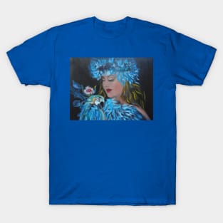 Hula Girl and the Parrot T-Shirt